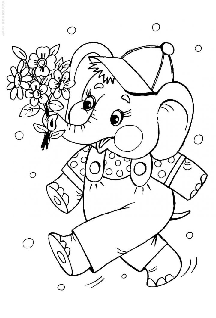 Coloriage Pour Les Enfants De 3-4 Ans. Imprimer En Ligne destiné Coloriage En Ligne 3 Ans