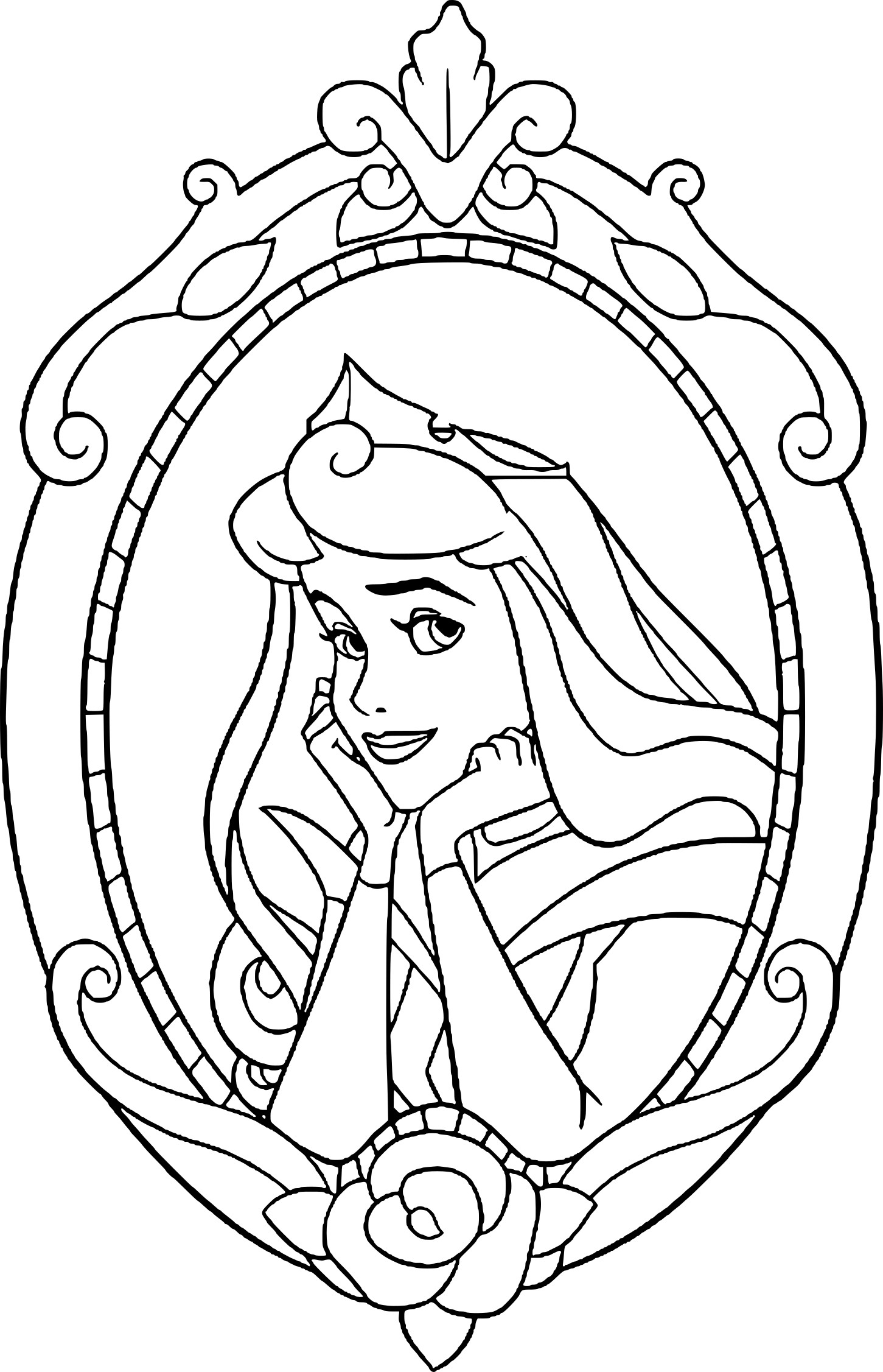 Coloriage Princesse Aurore À Imprimer - Coloriage Disney concernant Coloriage Princesses Disney À Imprimer