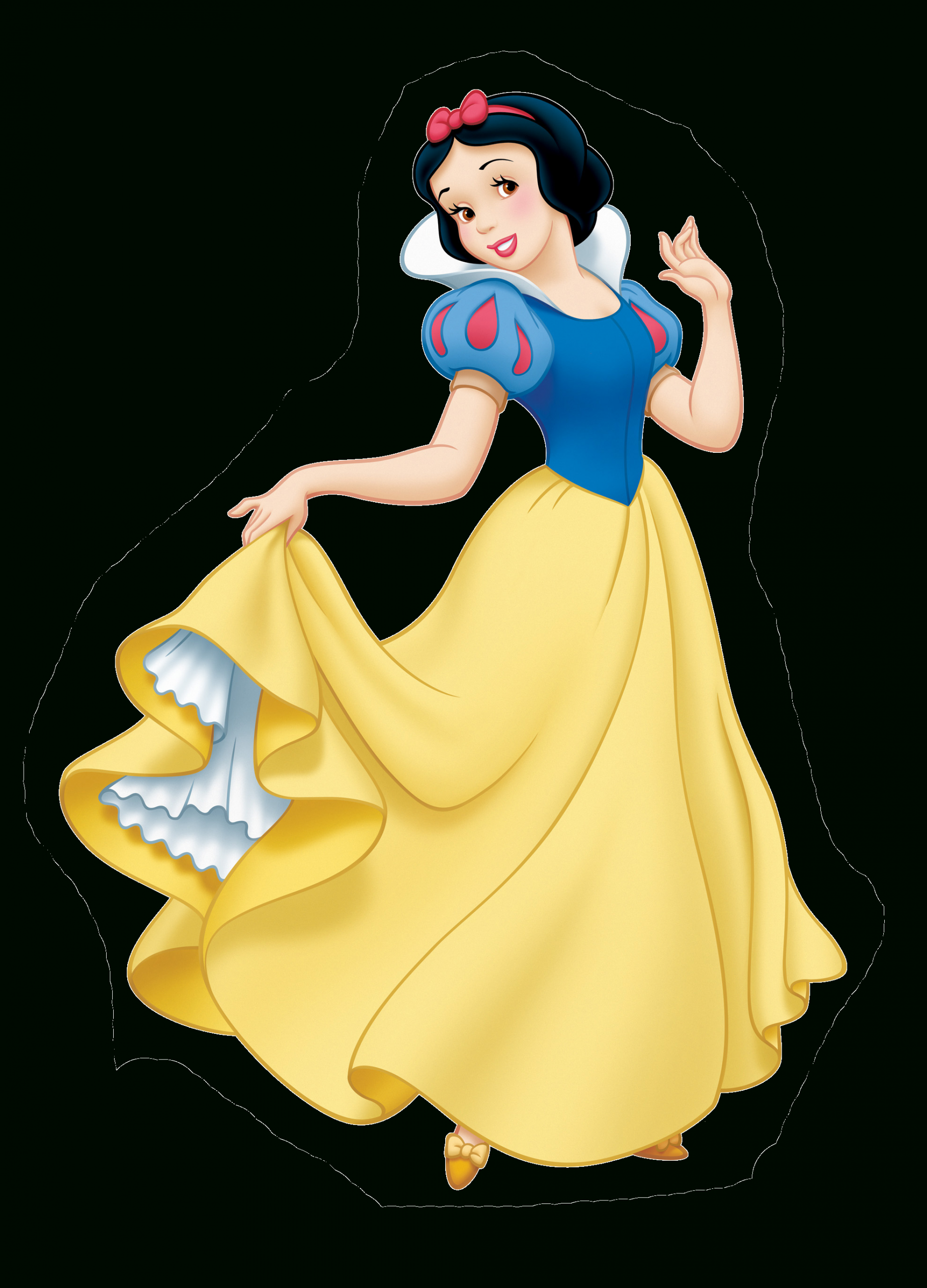 Coloriage Princesse Blanche Neige À Imprimer tout Blanche Neige À Colorier Et Imprimer 