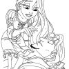 Coloriage Raiponce Pascal - Les Beaux Dessins De Disney À tout Coloriage Princesses Disney À Imprimer
