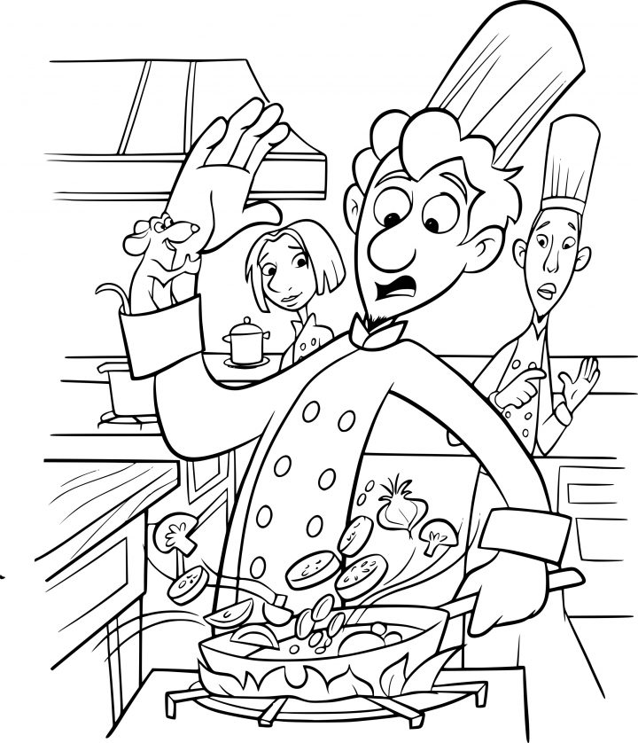 Coloriage Rauille Disney Dessin À Imprimer Sur concernant Dessin Ratatouille