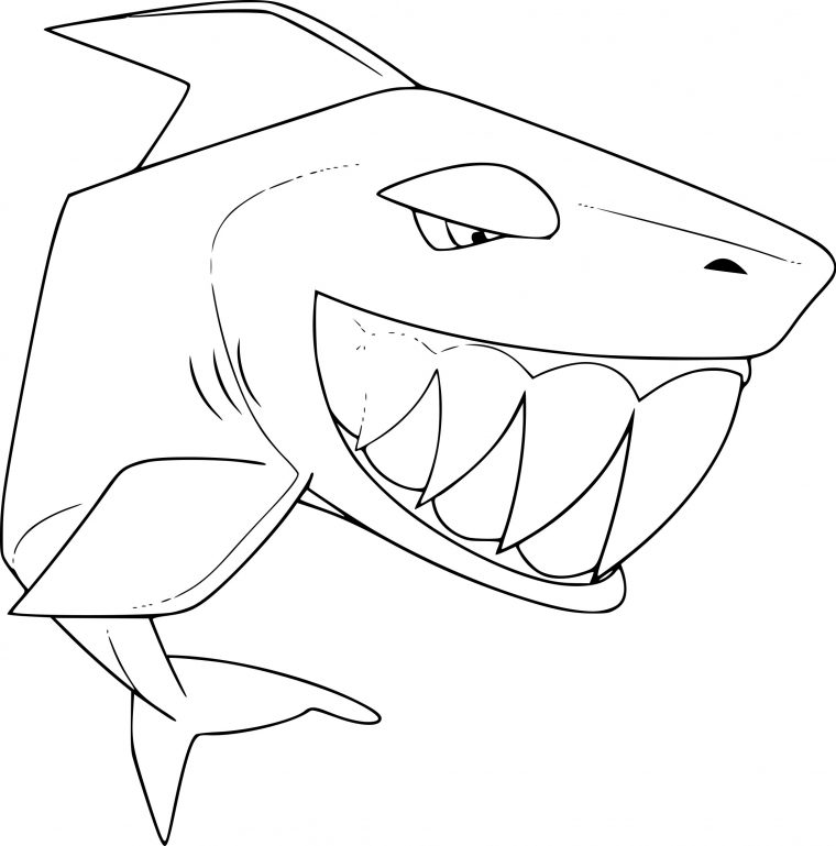 Coloriage Requin Animal Jam À Imprimer tout Dessin De Requin À Imprimer