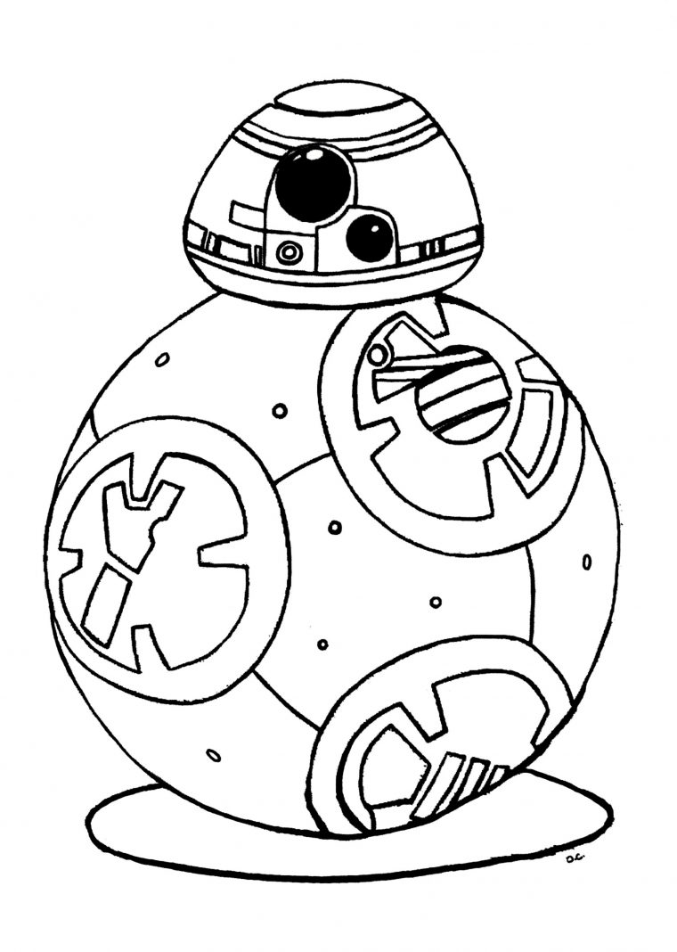 Coloriage Robot Bb-8 À Imprimer Sur Coloriages serapportantà Coloriage Robot À Imprimer