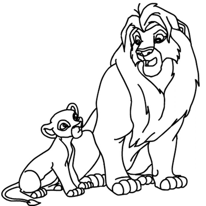 Coloriage Roi Lion En Ligne Gratuit À Imprimer encequiconcerne Dessin À Colorier En Ligne Gratuit