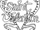 Coloriage Saint Valentin À Imprimer serapportantà Dessin Pour La Saint Valentin