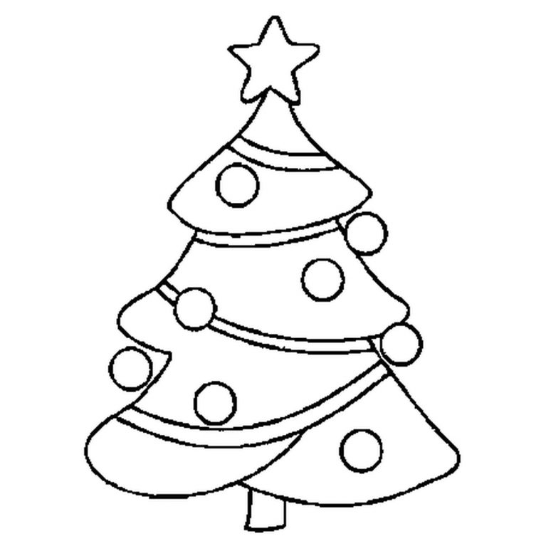 Coloriage Sapin De Noël En Ligne Gratuit À Imprimer intérieur Coloriage De Sapin De Noel A Imprimer Gratuit