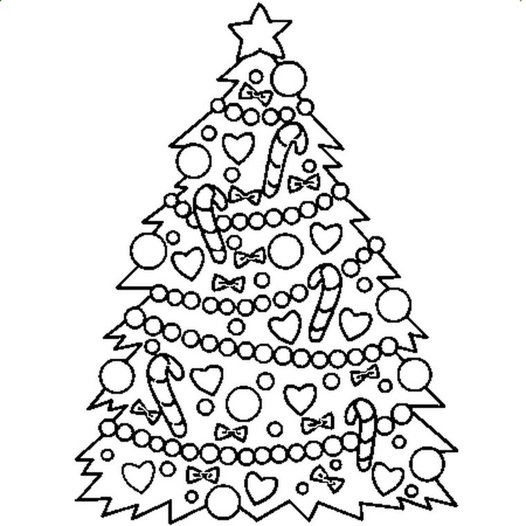 Coloriage Sapin Noël En Ligne Gratuit À Imprimer encequiconcerne Coloriage De Sapin De Noel A Imprimer Gratuit