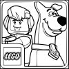 Coloriage Scooby Doo Lego À Imprimer Sur Coloriages tout Scooby Doo À Colorier