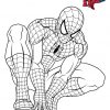 Coloriage Spiderman 3 En Reflexion Dessin À Imprimer tout Masque Spiderman A Imprimer