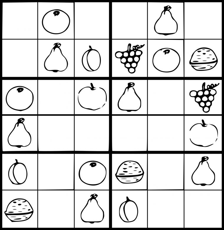 Coloriage Sudoku À Imprimer avec Sudoku A Imprimer