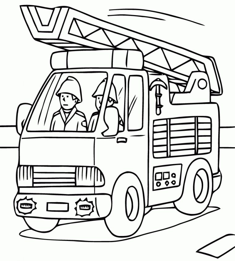 Coloriage Sur Laguerche | Coloriage Camion, Coloriage tout Coloriage Pompier A Imprimer Gratuit