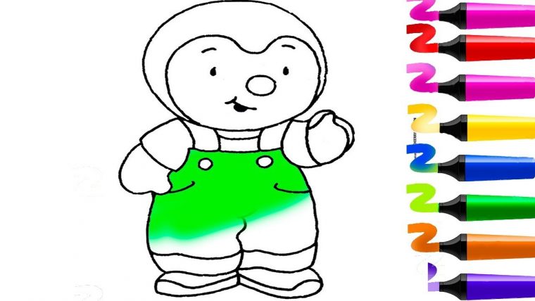 Coloriage Tchoupi Et Ses Amis | T'choupi A L'école tout Coloriage De Tchoupi Et Doudou