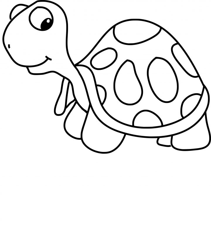 Coloriage Tortue Mignonne À Imprimer Sur Coloriages serapportantà Dessin Tortue À Imprimer