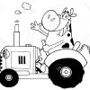Coloriage Tracteur Et Vache - 1001 Animaux tout Tracteur À Colorier
