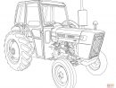 Coloriage - Tracteur Ford 3600 | Coloriages À Imprimer Gratuits destiné Dessin De Tracteur À Colorier