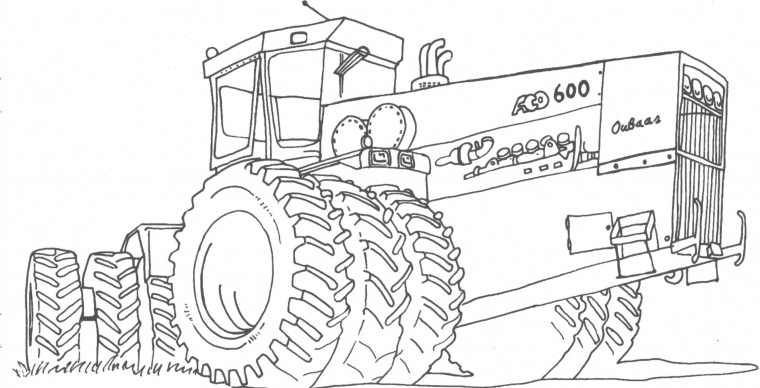 Coloriage Tracteur – Les Beaux Dessins De Transport À avec Dessin De Tracteur À Colorier