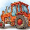 Coloriage Tracteur Sur Hugolescargot concernant Coloriage Tracteur Tom À Imprimer