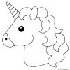 Coloriage Unicorn Emoji Dessin pour Dessin À Colorier En Ligne Gratuit