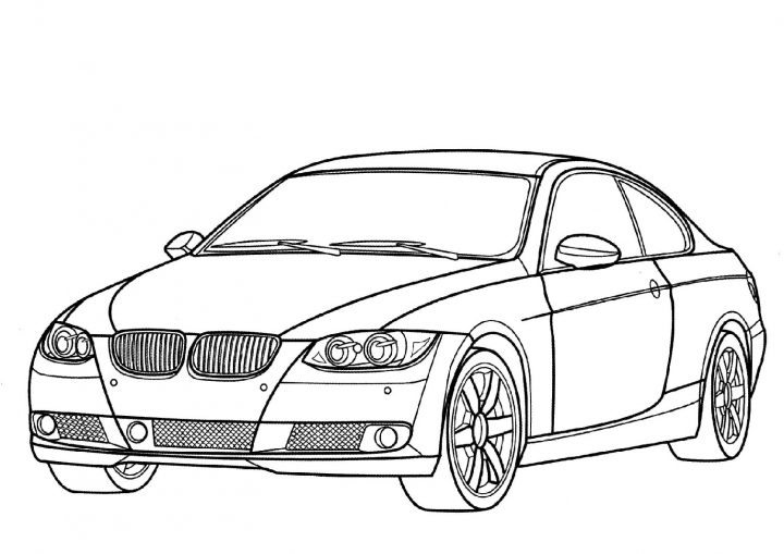 Coloriage Voiture Bmw À Imprimer Et Colorier tout Ferrari A Colorier