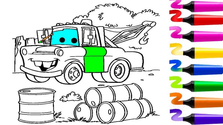 Coloriage Voiture! Coloriage Flash Mcqueen (Cars)! Coloriage destiné Coloriage De Flash Mcqueen