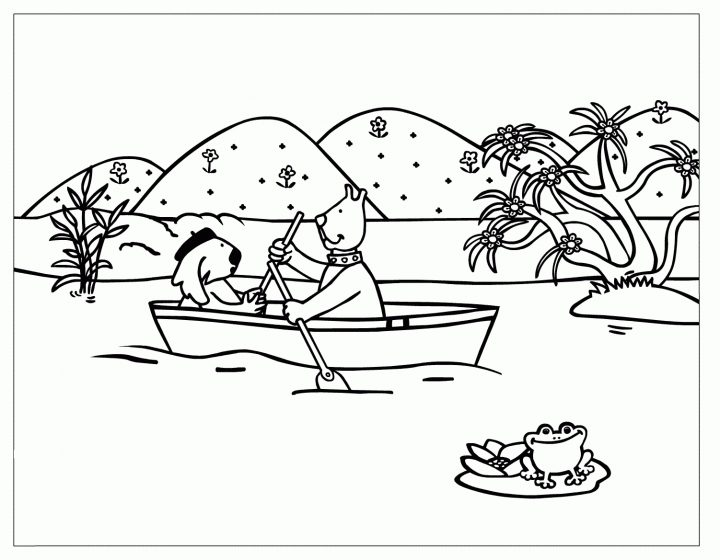 Coloriages A Imprimer : Coloriage Printemps dedans Dessin Printemps Paysage