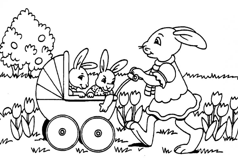 Coloriages À Imprimer : Lapin, Numéro : 85B97C5A tout Dessin De Lapin A Imprimer