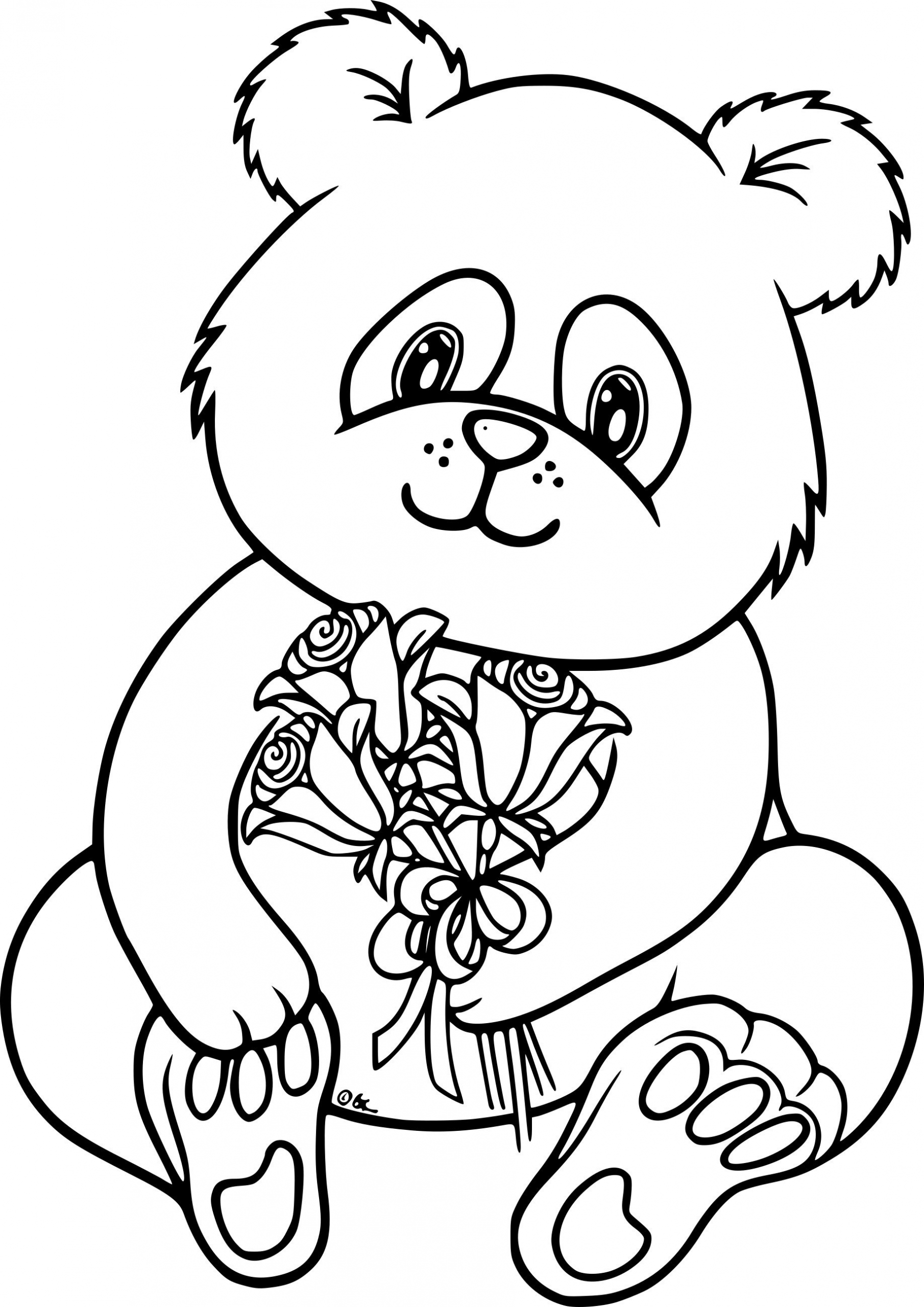 Coloriages À Imprimer : Panda, Numéro : D5346E5A encequiconcerne Panda À Colorier 