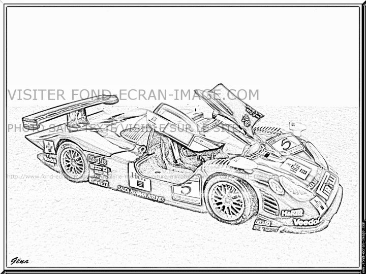 Coloriages À Imprimer : Porsche, Numéro : 218260 avec Ferrari A Colorier