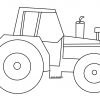 Coloriages À Imprimer : Tracteur, Numéro : 16984 pour Tracteur À Colorier