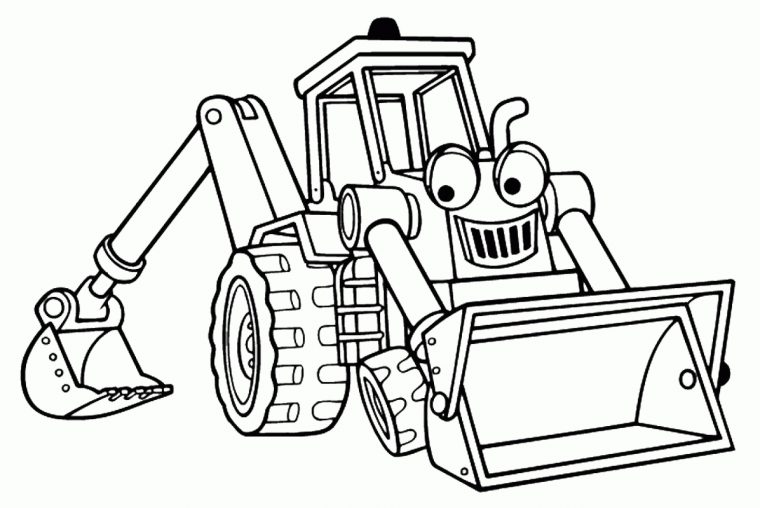 Coloriages À Imprimer : Tracteur, Numéro : 3Fcc3Baa intérieur Dessin De Tracteur À Colorier