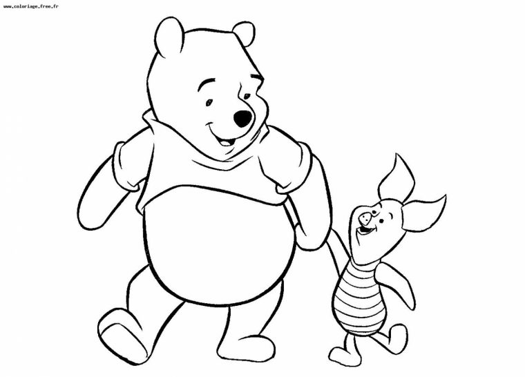 Coloriages À Imprimer : Winnie L'ourson, Numéro : Bc7C0Cd9 serapportantà Ourson A Colorier Et Imprimer