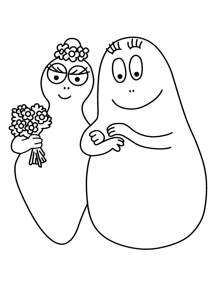 Coloriages Barbapapas – Coloriages Pour Enfants dedans Coloriage Barbapapa À Imprimer Gratuit