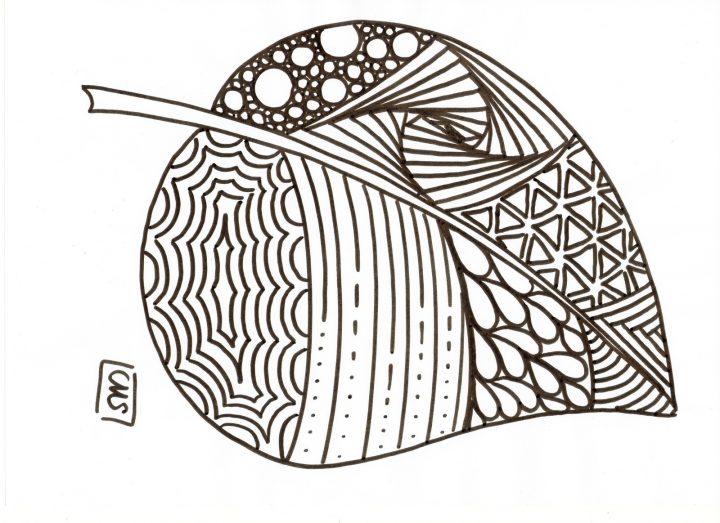 Coloriages D'automne – Crapouilleries serapportantà Dessin De Feuille D Automne