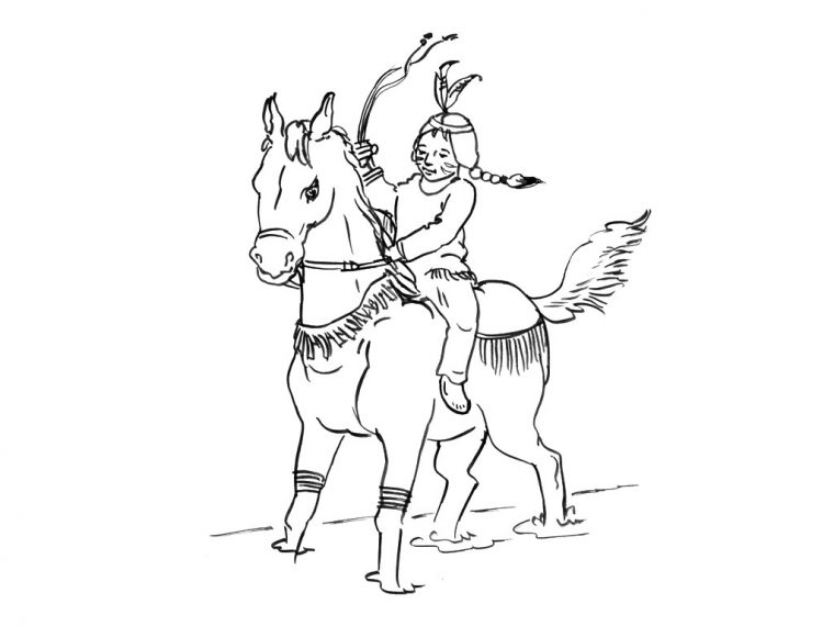 Coloriages De Chevaux Et Poneys – Coloriages Pour Enfants encequiconcerne Dessin De Cheval A Colorier