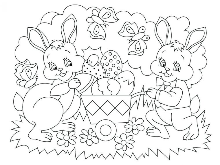 Coloriages De Pâques – Images, Dessins De Pâques À Imprimer tout Image A Colorier Gratuit A Imprimer