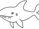 Coloriages De Requins À Imprimer - Coloriage À Imprimer pour Dessin De Requin À Imprimer