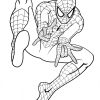 Coloriages De Spiderman avec Tete Spiderman A Imprimer