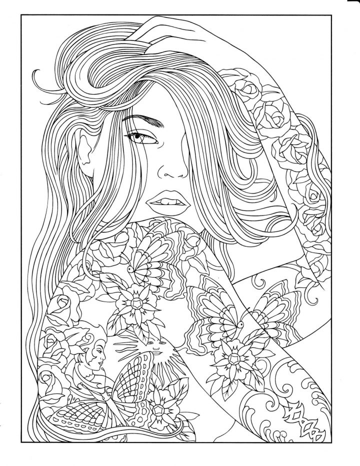 Coloriages Difficiles Pour Les Filles De 10 À 12 Ans serapportantà Coloriage Magique Dur