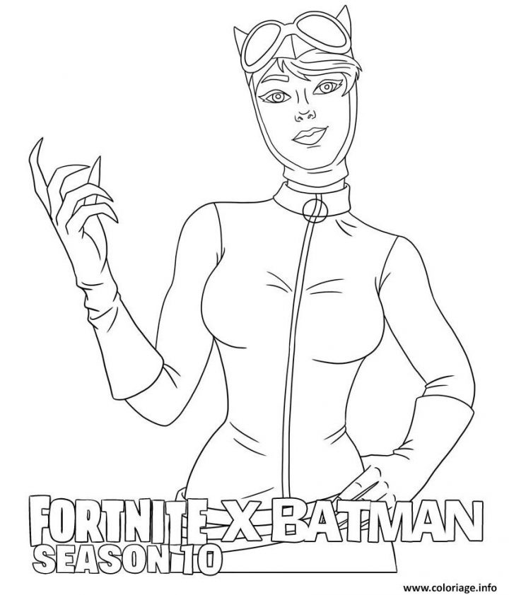 Coloriages Et Dessins Fortnite : Batman – Breakflip à Lapin Crétin À Colorier