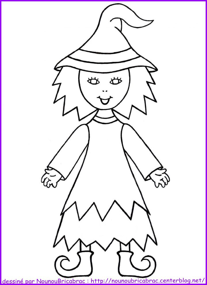 Coloriages Halloween – Page 2 concernant Coloriage Pantin