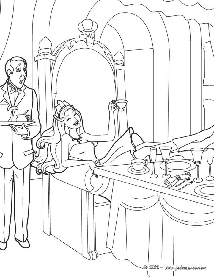 Coloriages Keira Au Chateau – Fr.hellokids dedans Coloriage À Imprimer Chateau De Princesse