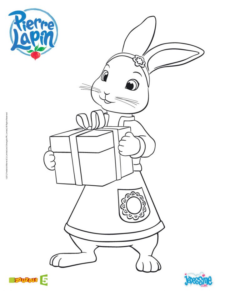 Coloriages | Le Monde Des Lapins – Tout Sur Les Lapins destiné Lapin Crétin À Colorier