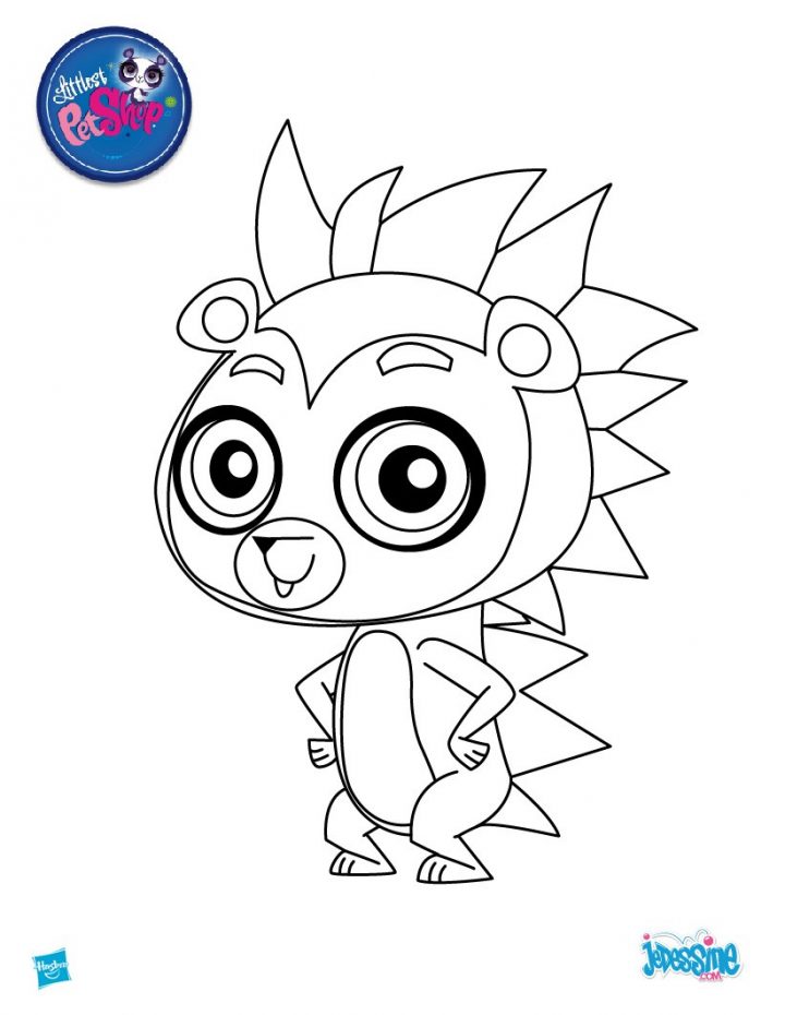 Coloriages Littlest Pet Shop – Fr.hellokids pour Dessin De Petshop