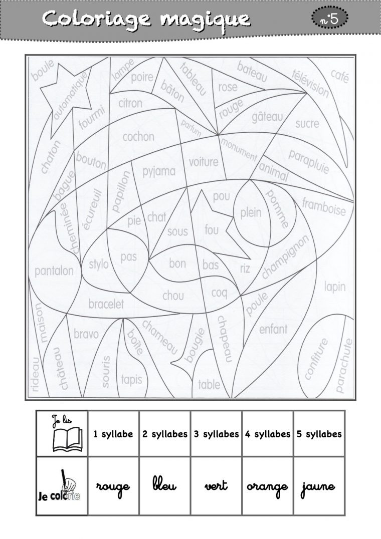 Coloriages Magiques Cp – La Classe De Luccia ! pour Coloriage Magique Français Cp