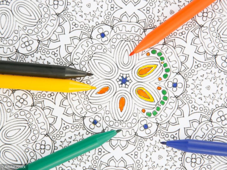 Coloriages Mandalas destiné Jeux De Coloriage De Rosace