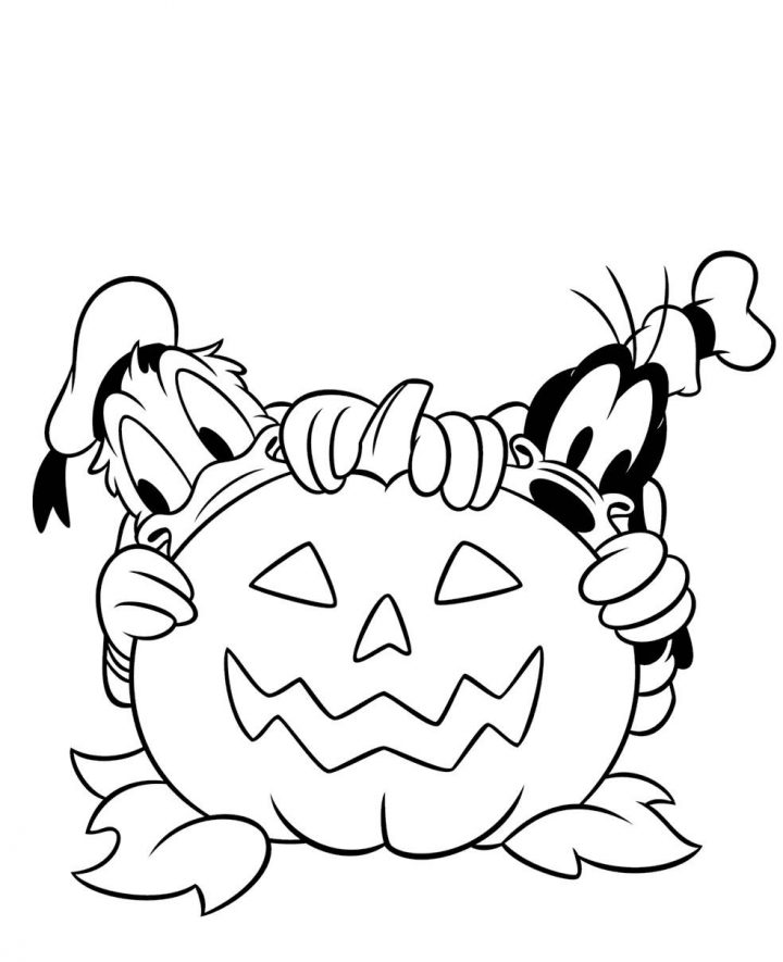 Coloriages Pour Halloween – Disney Magic tout Dessin Walt Disney À Imprimer