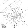 Coloriages Toile D'araignée D'halloween - Fr.hellokids concernant Toile D Araignée Dessin