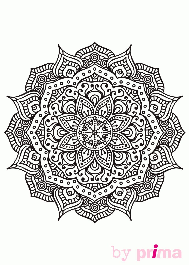 Coloriages Zen Divers – Page 3 tout Coloriage De Mandala Difficile A Imprimer