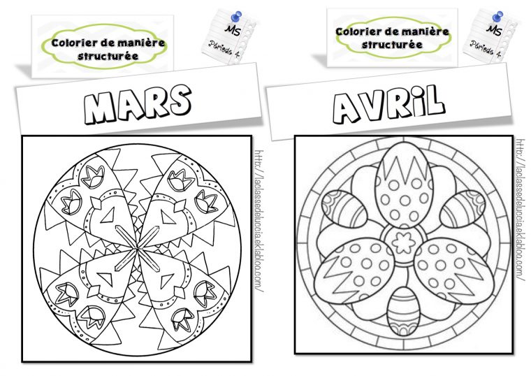 Colorier De Manière Structurée Ms – La Classe De Luccia ! à Coloriage Codé Moyenne Section