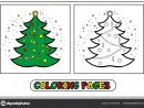 Coloring Christmas Tree — Stock Vector © Danilina.olga.gmail concernant Rebus Noel